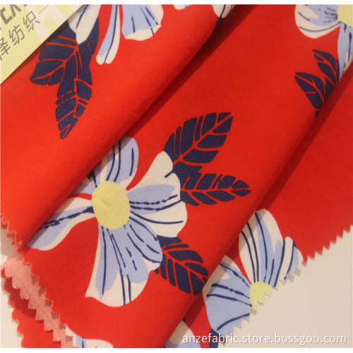 popular printed 100%rayon challis printed fabric for garment